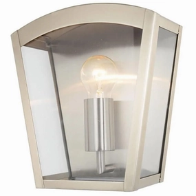 CGC IRIS Stainless Steel Curved Top Lantern Wall LightOutdoor wall sconces with motion sensor