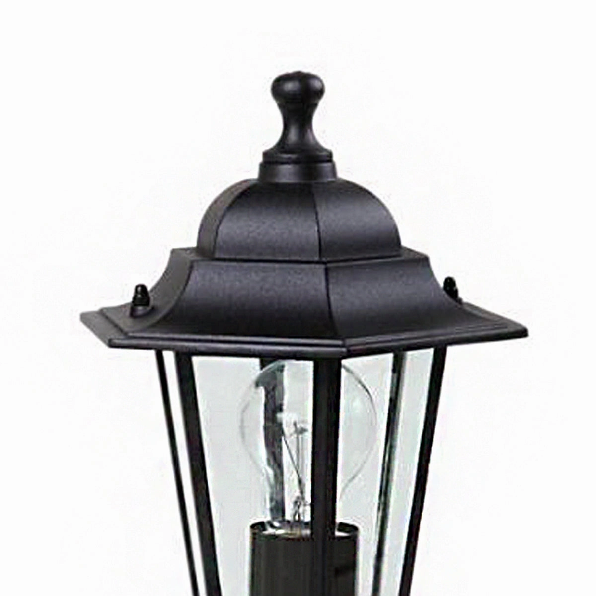CGC JASMINE Black Small Coach Lantern Post Light