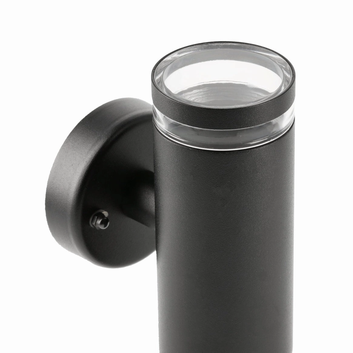 CGC JENNIFER Black Outdoor Up and Down Cylinder Wall Light