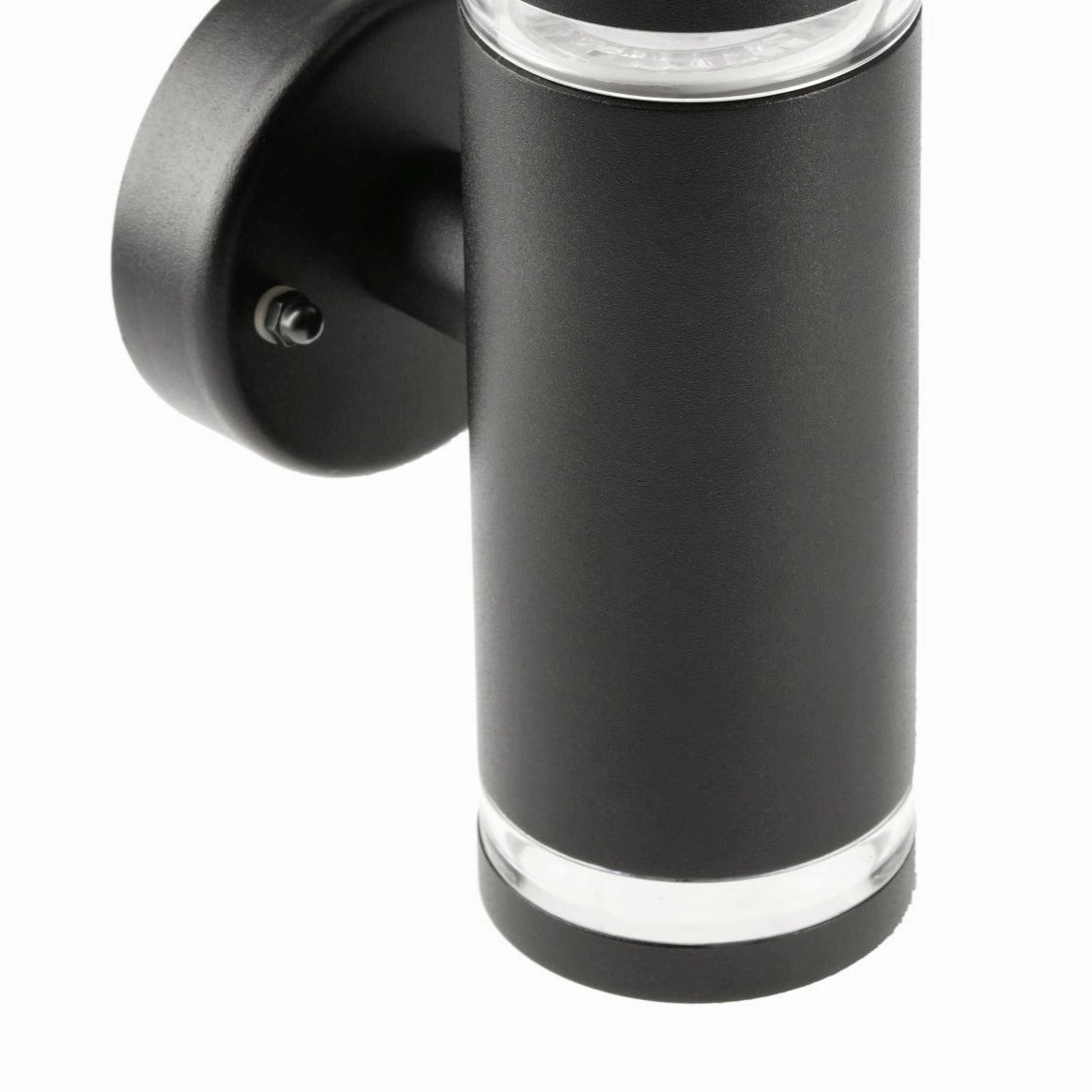 CGC JENNIFER Black Outdoor Up and Down Cylinder Wall Light