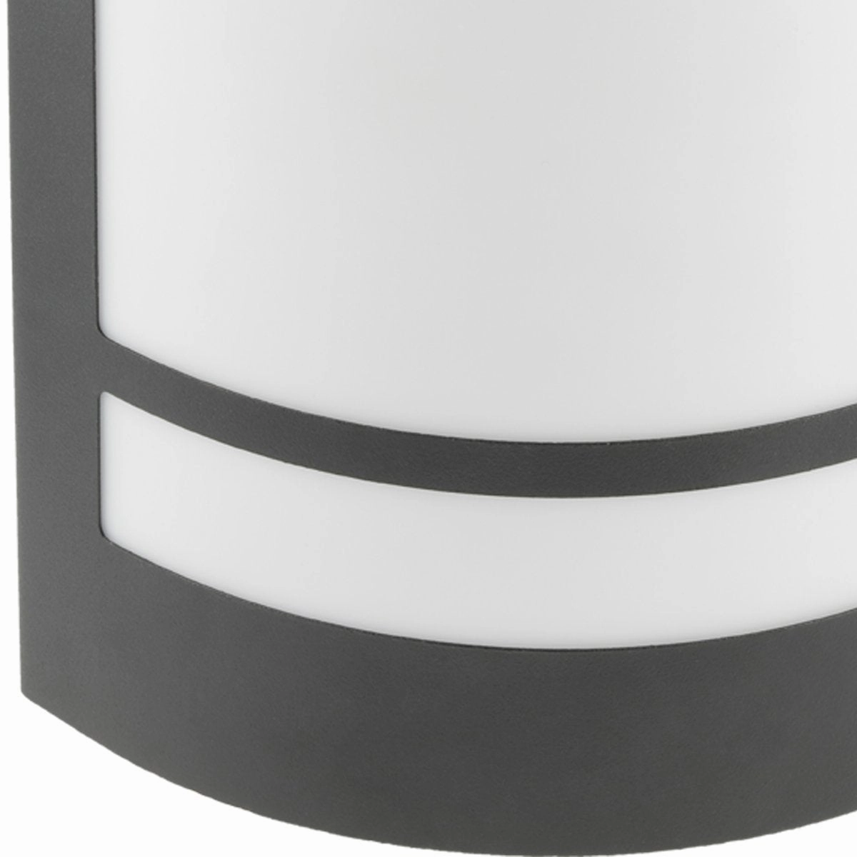CGC KALA Black Stainless Steel Curved Outdoor Wall Light