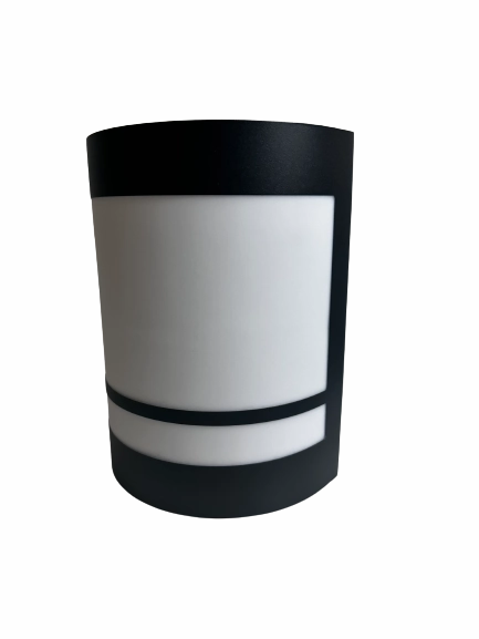 CGC KALA Black Stainless Steel Curved Outdoor Wall Light