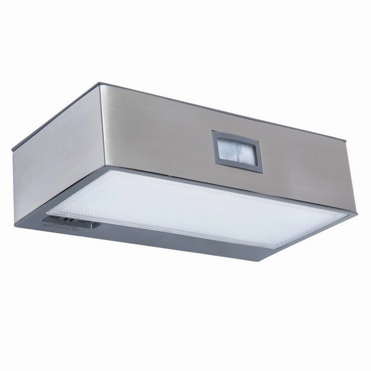 CGC KIRBY Stainless Steel LED Solar Outdoor Wall Light With Motion Sensor