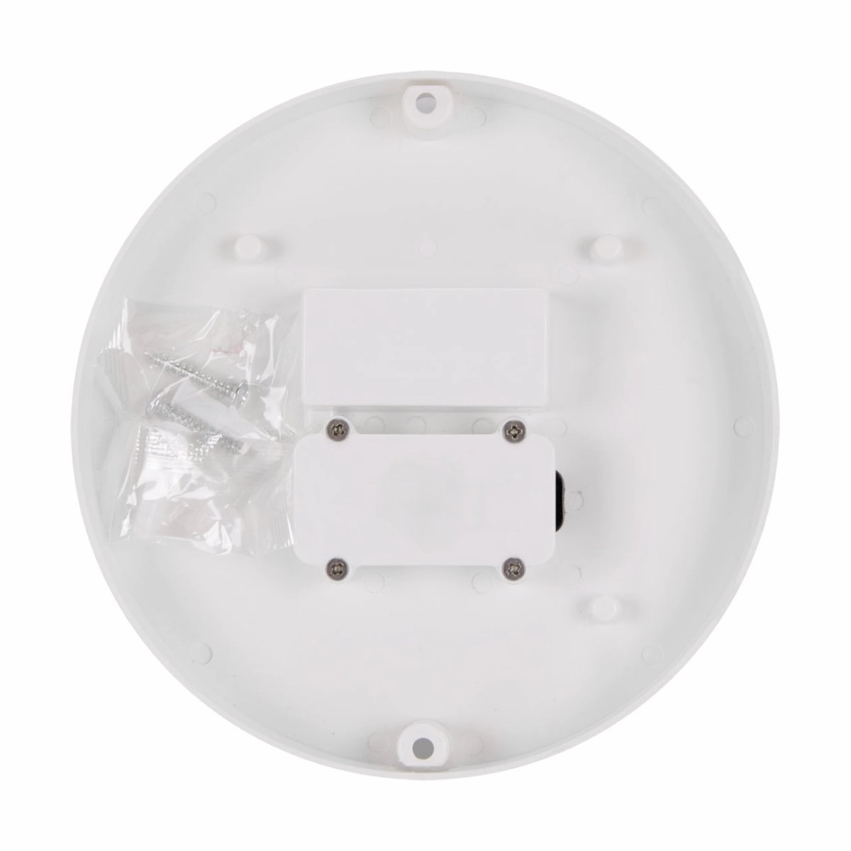 CGC LEAH White Opal Round Outdoor Bulkhead 7W
