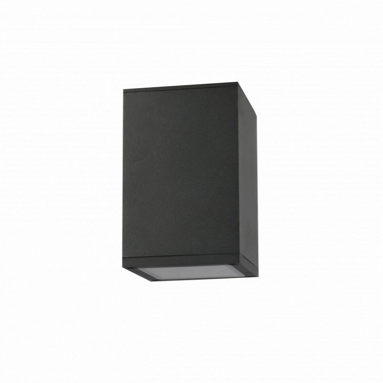 CGC LEN Square Dark Grey Anthracite Outdoor Surface Mount Downlight Porch Canopy Spotlight IP54