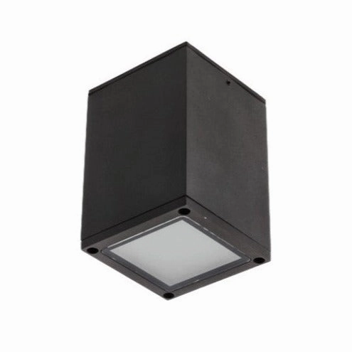 CGC LEN Square Dark Grey Anthracite Outdoor Surface Mount Downlight Porch Canopy Spotlight IP54
