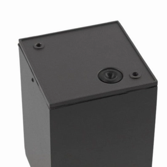 CGC LEN Square Dark Grey Anthracite Outdoor Surface Mount Downlight Porch Canopy Spotlight IP54