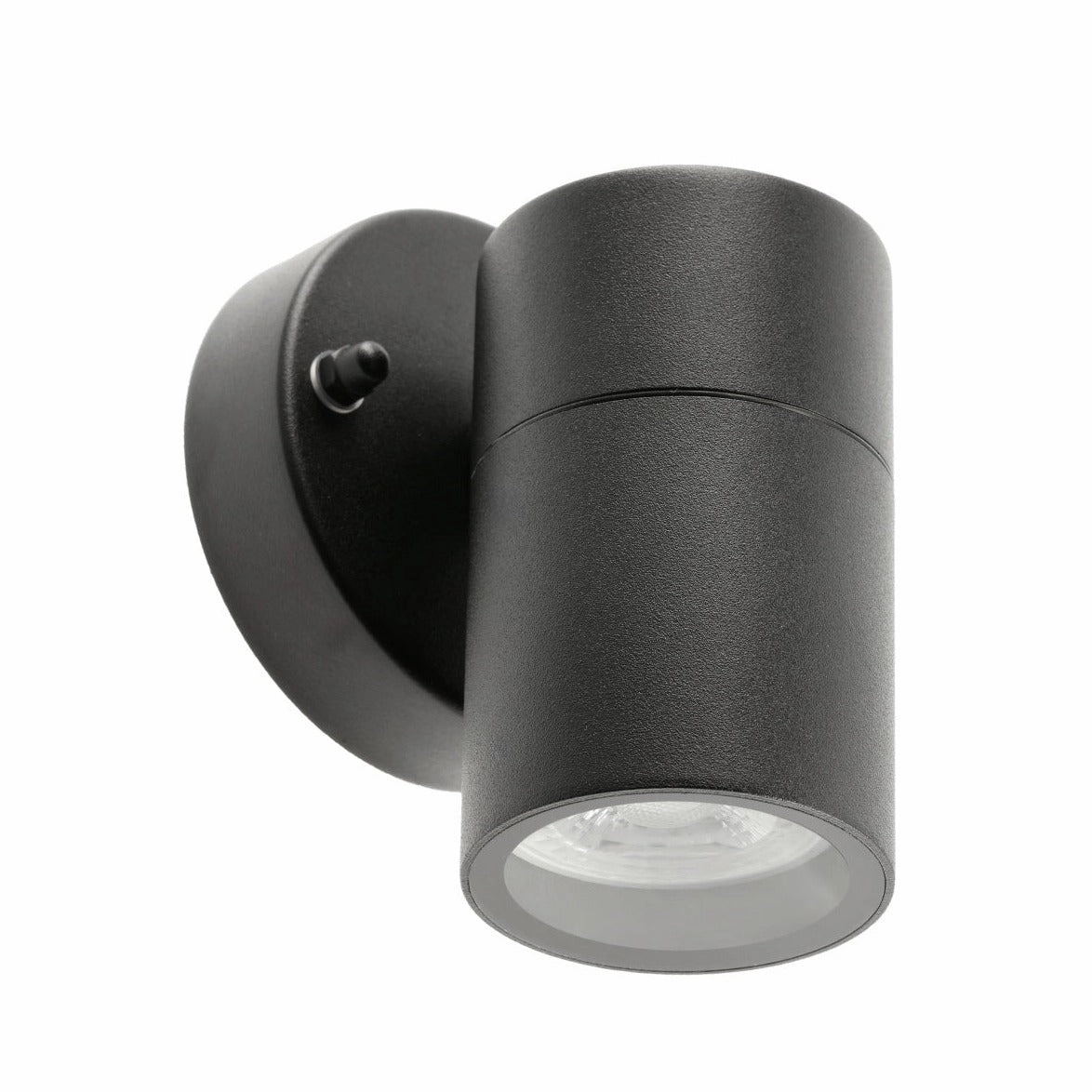 CGC LEON Black Stainless Steel GU10 Down Outdoor Wall Light IP44