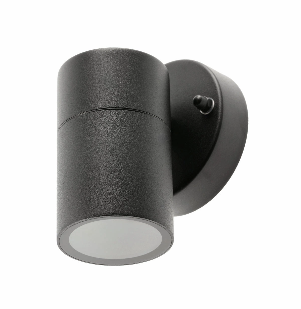 CGC LEON Black Stainless Steel GU10 Down Outdoor Wall Light IP44