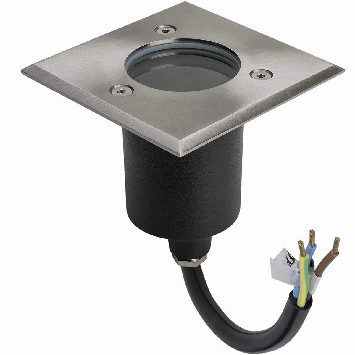 CGC MYAH Square Small Single Stainless Steel Inground Or Decking Lights