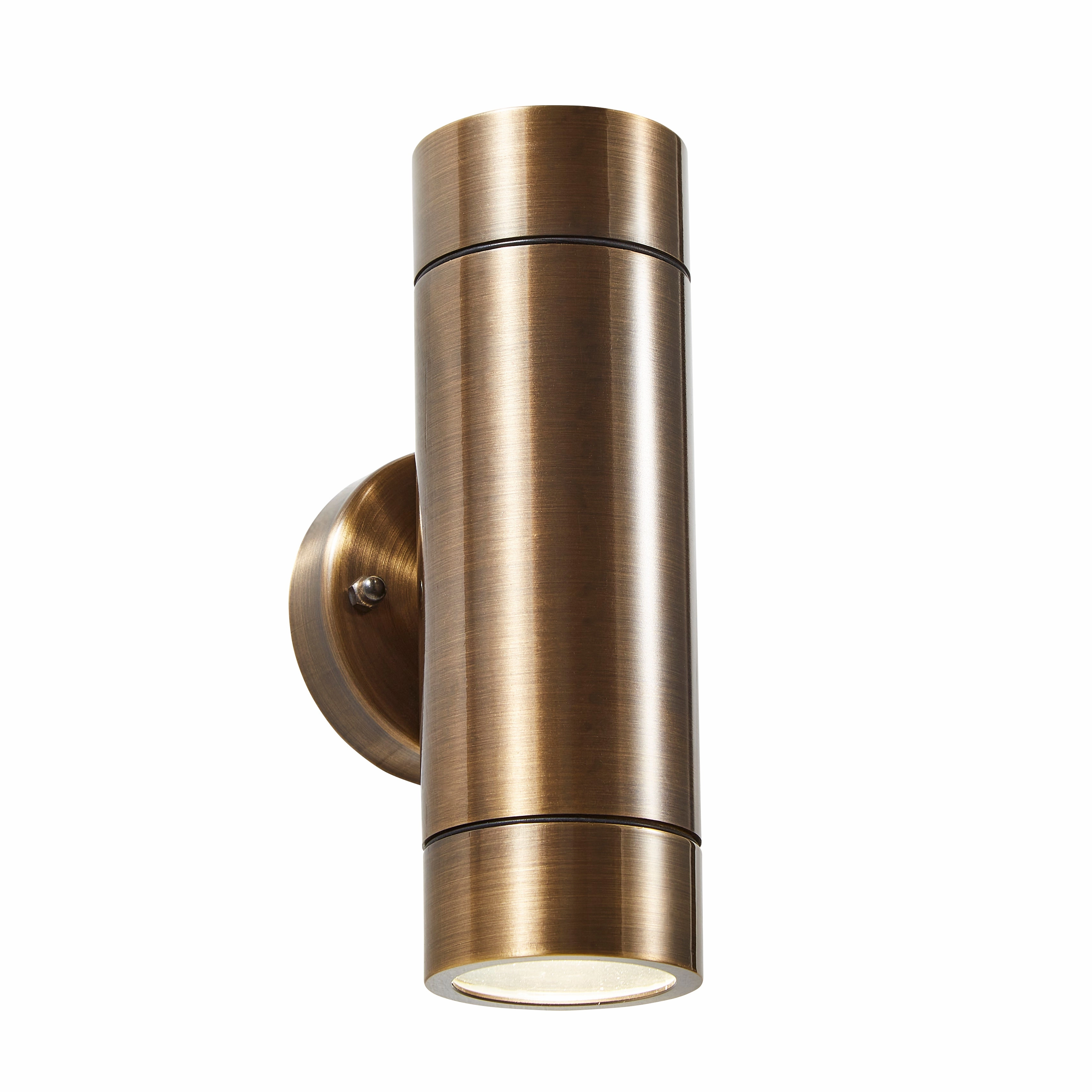 CGC NOAH Bronze GU10 Double Up and Down Outdoor Wall Light Spotlight IP54