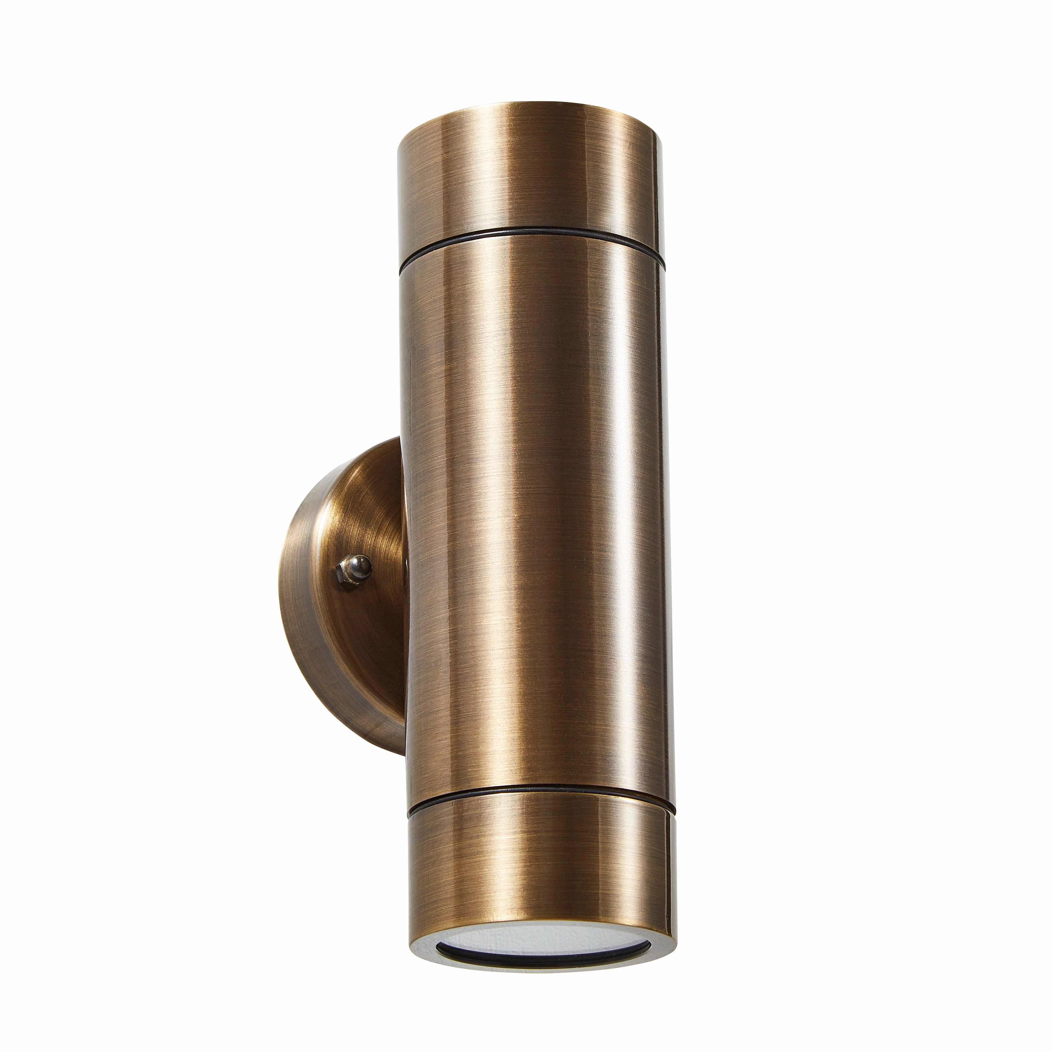 CGC NOAH Bronze GU10 Double Up and Down Outdoor Wall Light Spotlight IP54