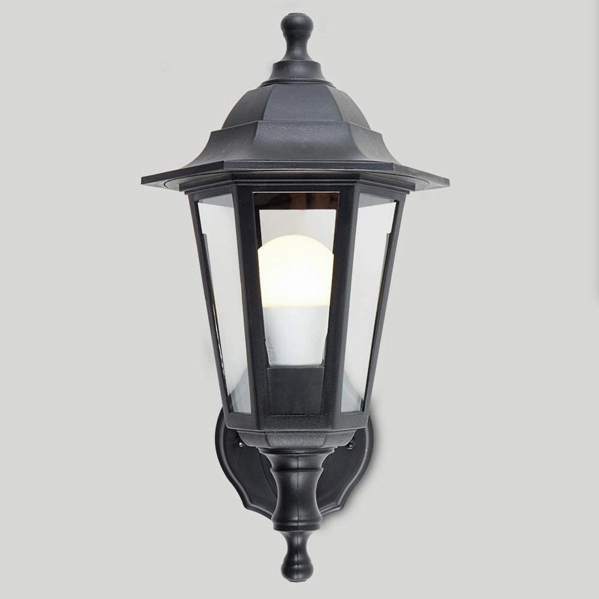 CGC ORLA Black Traditional Style Wall Lantern