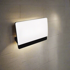 CGC PARRY 50W LED Floodlight Black Body with Full Front White Opal Diffuser 4500lm 4000kWeatherproof outdoor lighting