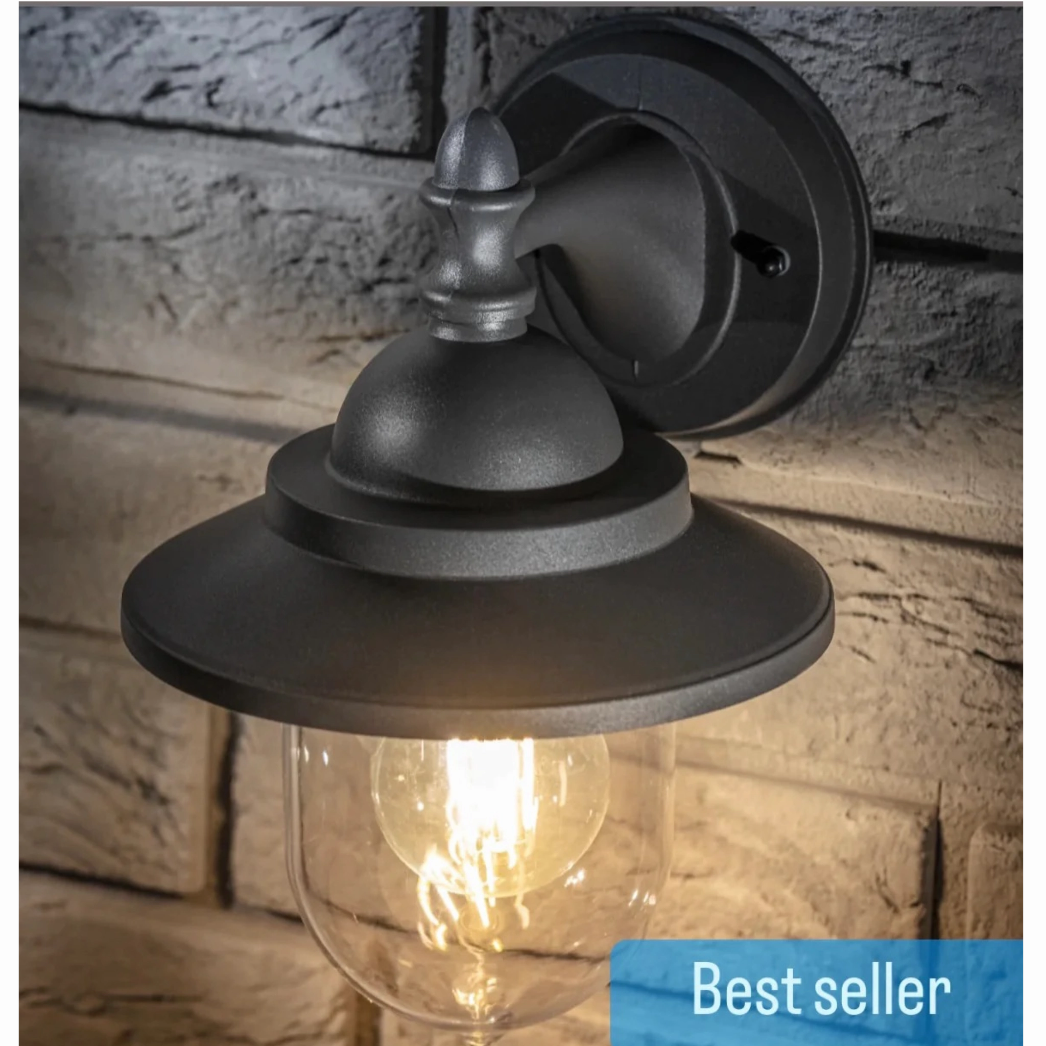 CGC RYDER Dark Grey Fisherman Lantern LightWeatherproof outdoor lighting
