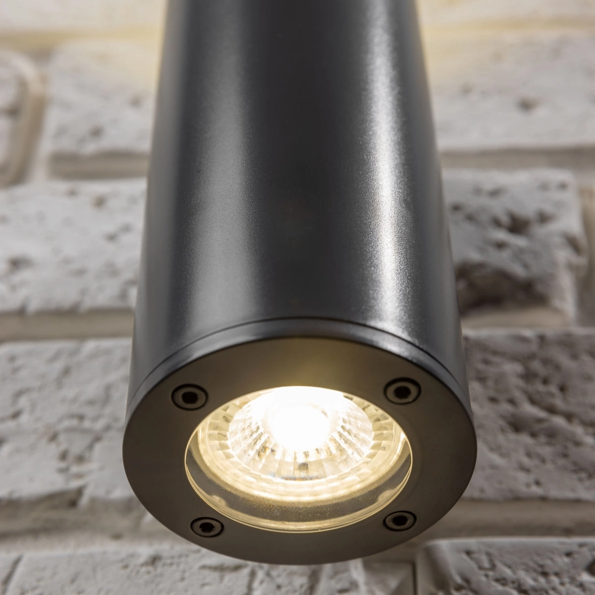 CGC SHERRI Dark Grey Cylinder Up and Down Outdoor Wall Light