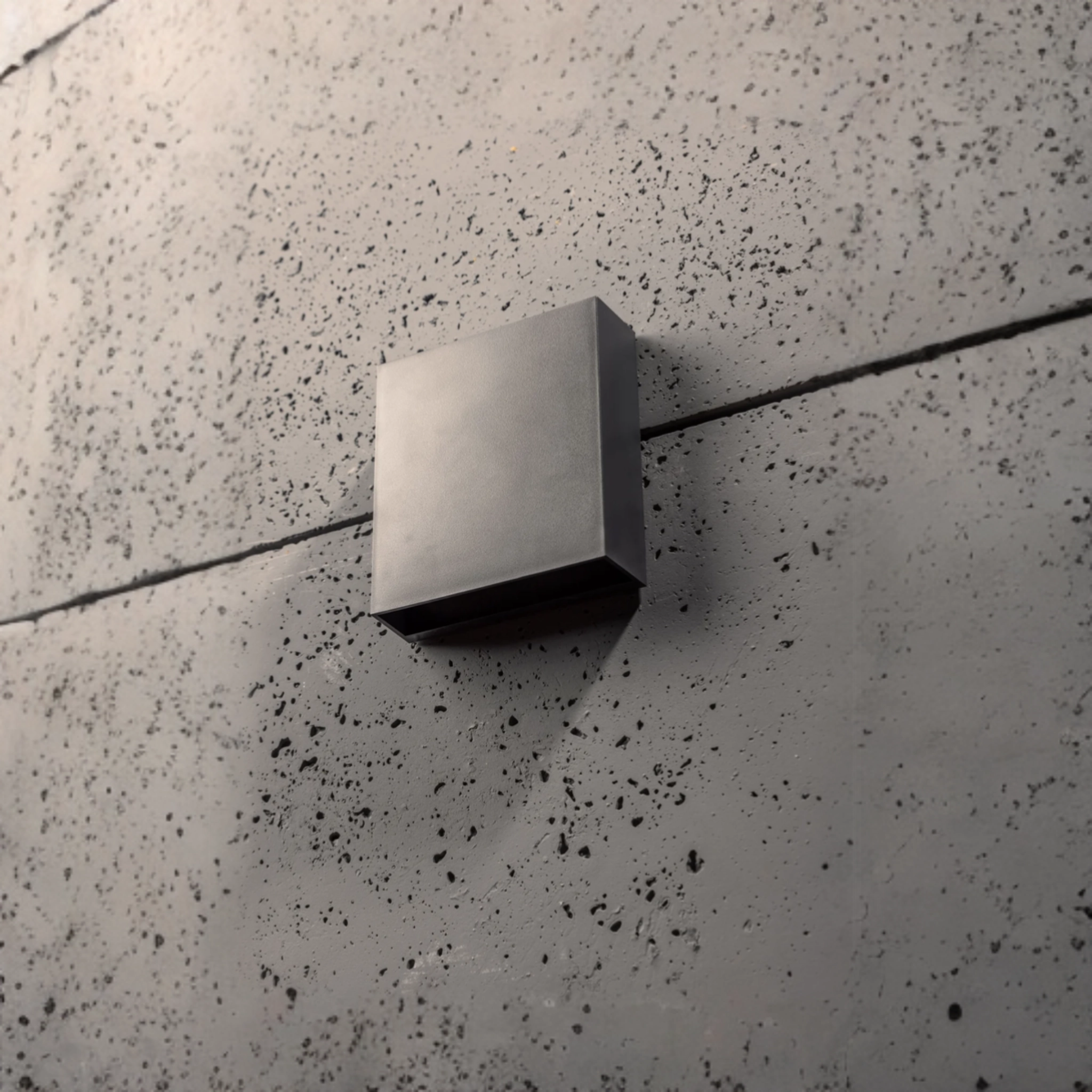 CGC SIAN Dark Grey Rectangle Outdoor LED Wall Light