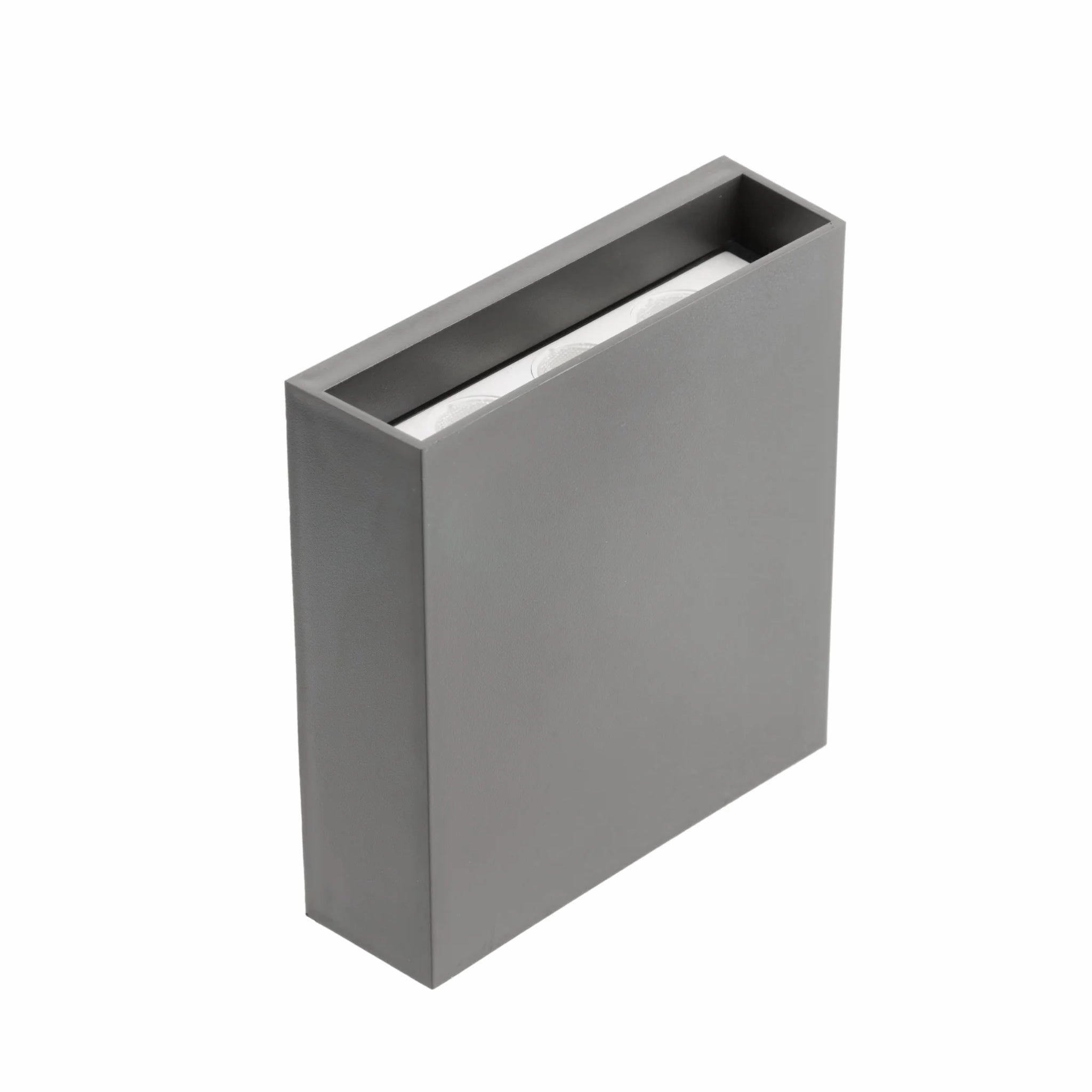 CGC SIAN Dark Grey Rectangle Outdoor LED Wall Light
