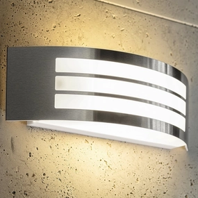 CGC STRIKER Stainless Steel Curved Arc Outdoor Wall LightWeatherproof outdoor lighting
