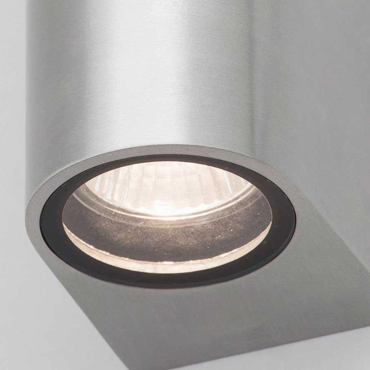 CGC TIAGO Grey Large Curved Double Spotlights