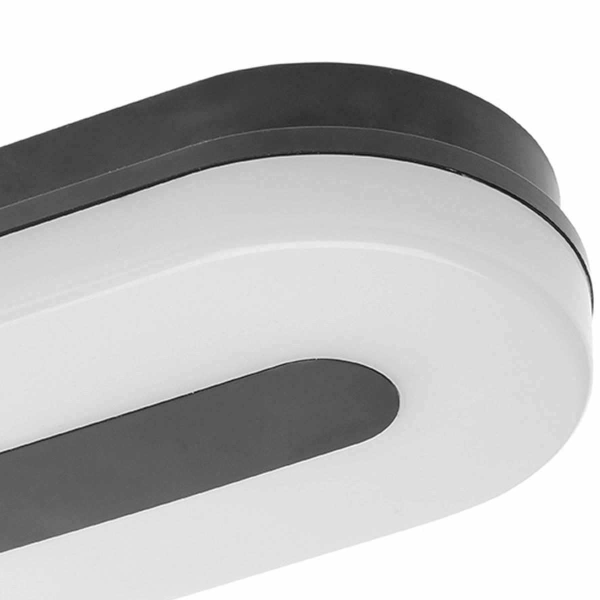 CGC TWISTER Black / White Oval LED Light