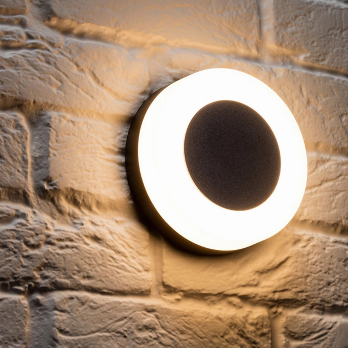CGC TWISTER Black / White Round LED Light
