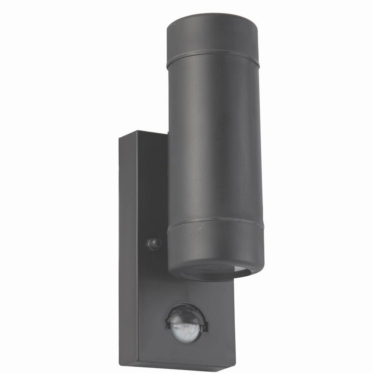 CGC VALENTINE Dark Grey Outdoor Double Wall Light With Motion Sensor