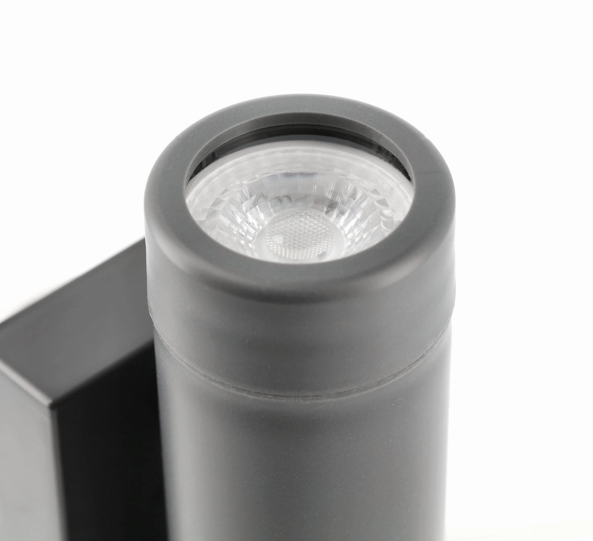 CGC VALENTINE Dark Grey Outdoor Double Wall Light With Motion Sensor