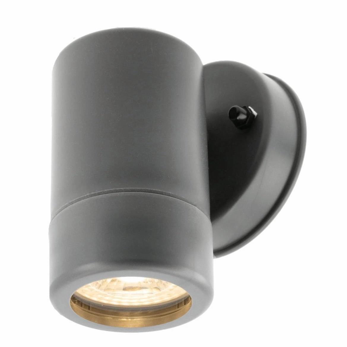 CGC VALENTINE Dark Grey Outdoor Single Spot Cylinder Wall Light
