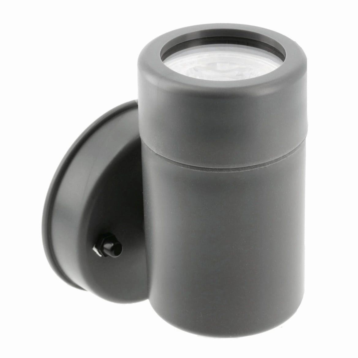 CGC VALENTINE Dark Grey Outdoor Single Spot Cylinder Wall Light