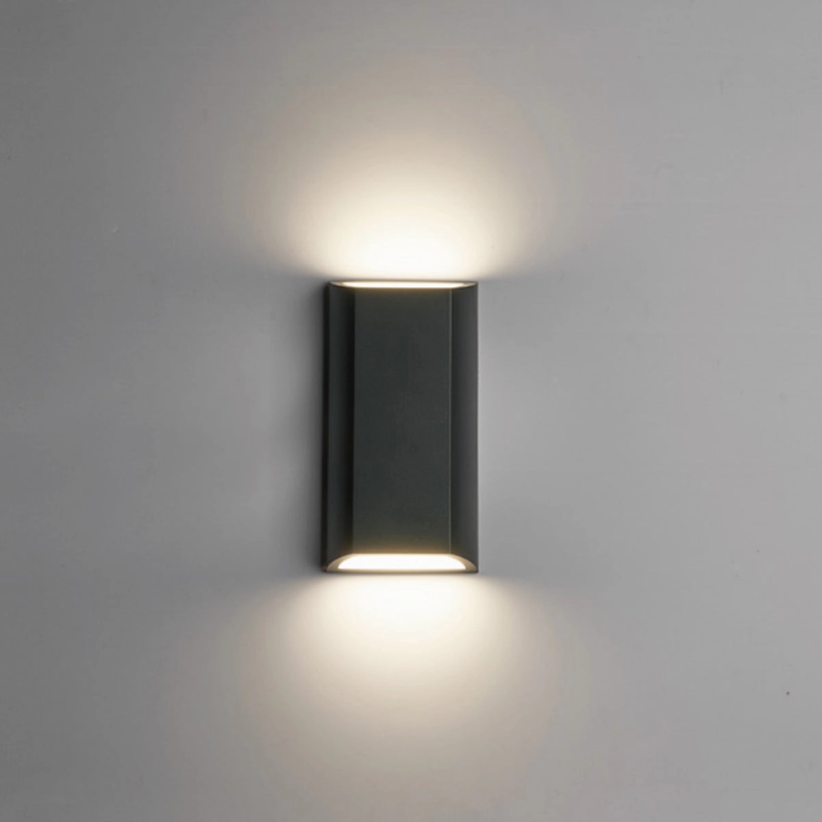 CGC WILMA Dark Grey Rectangular Outdoor LED Wall Light