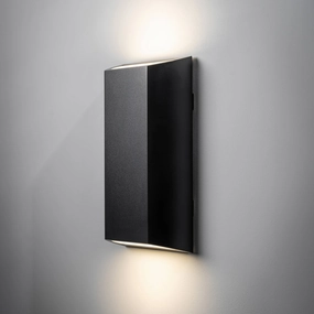 CGC WILMA Dark Grey Rectangular Outdoor LED Wall LightWeatherproof outdoor lighting