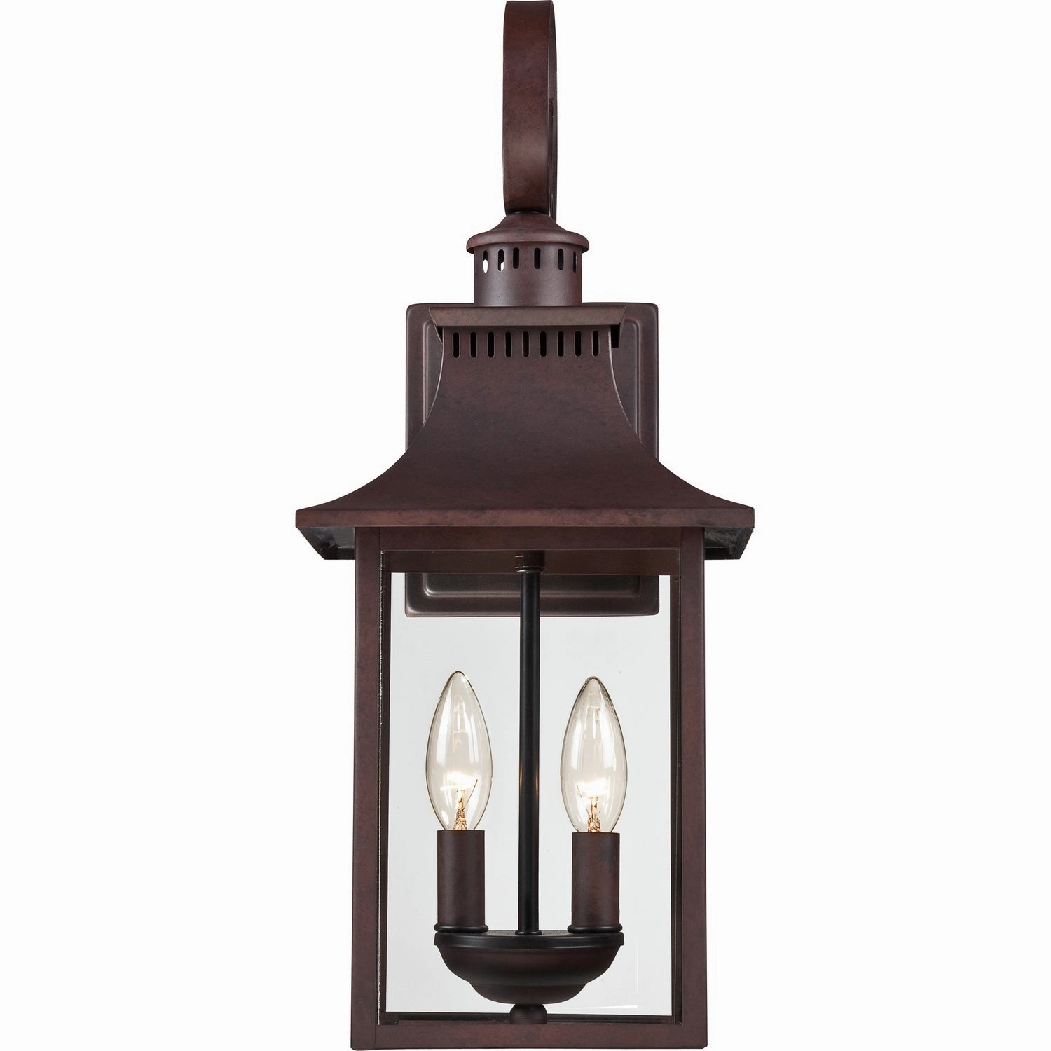 Chancellor Two Light Outdoor Wall Lantern Copper Bronze