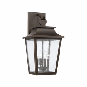 Chandler Four Light Outdoor Wall Lantern Oiled BronzeOutdoor wall sconces with motion sensor