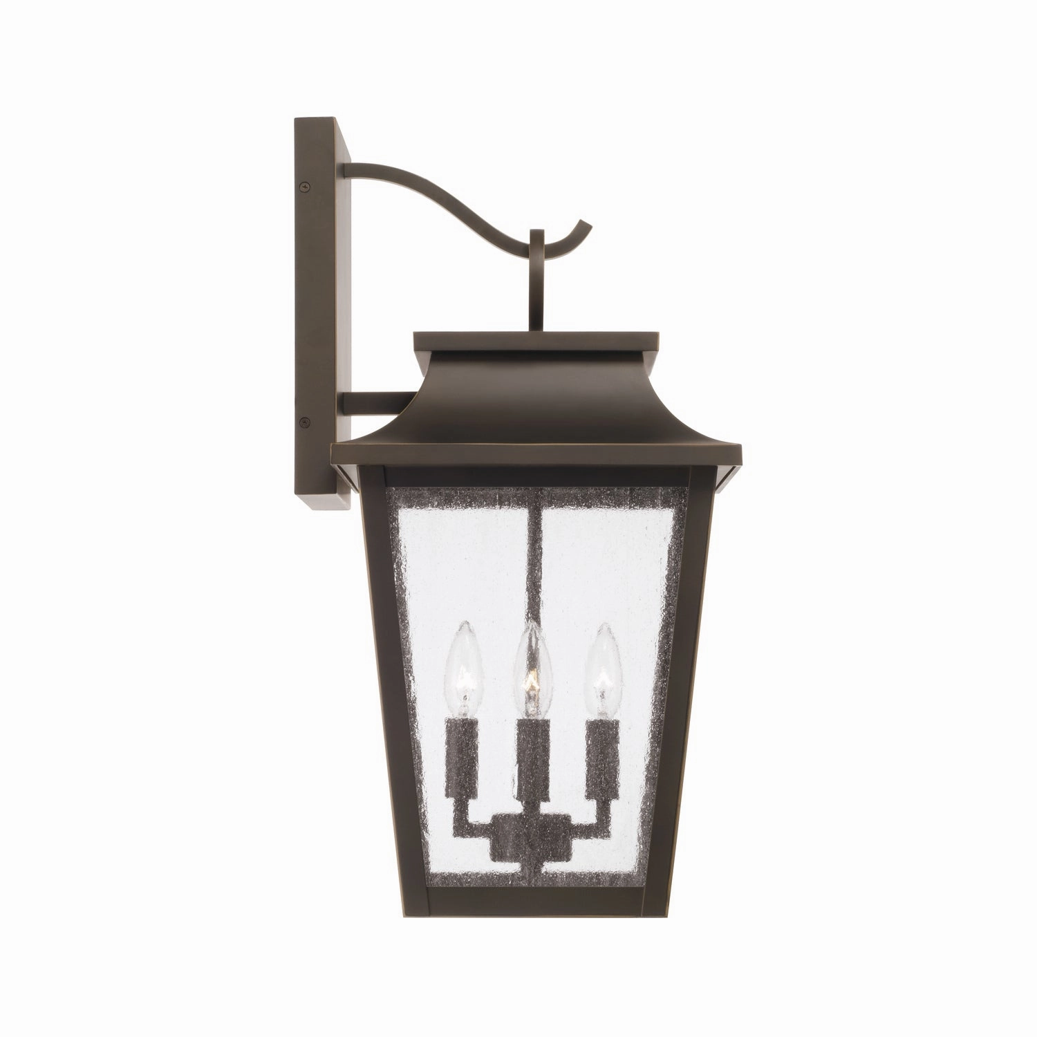 Chandler Four Light Outdoor Wall Lantern Oiled Bronze