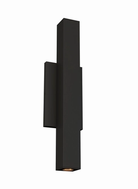 Chara LED Outdoor Wall Lantern BlackOutdoor wall sconces with motion sensor