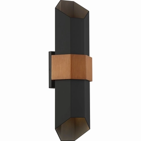 Chasm LED Outdoor Lantern Matte BlackOutdoor wall sconces with motion sensor