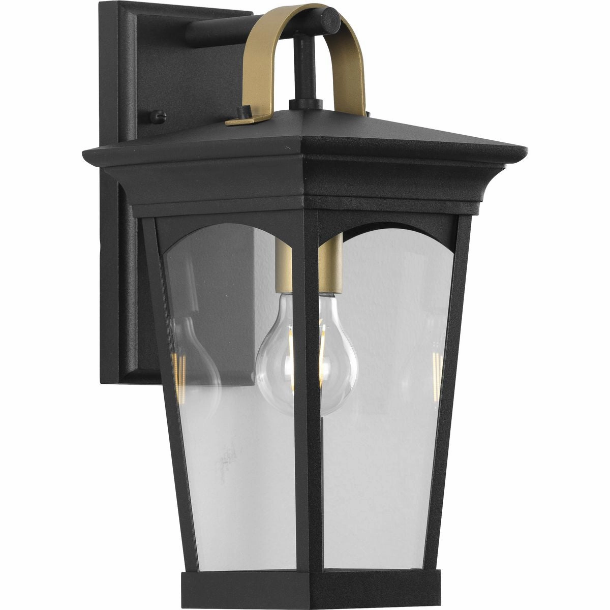 Chatsworth One Light Wall Lantern Black