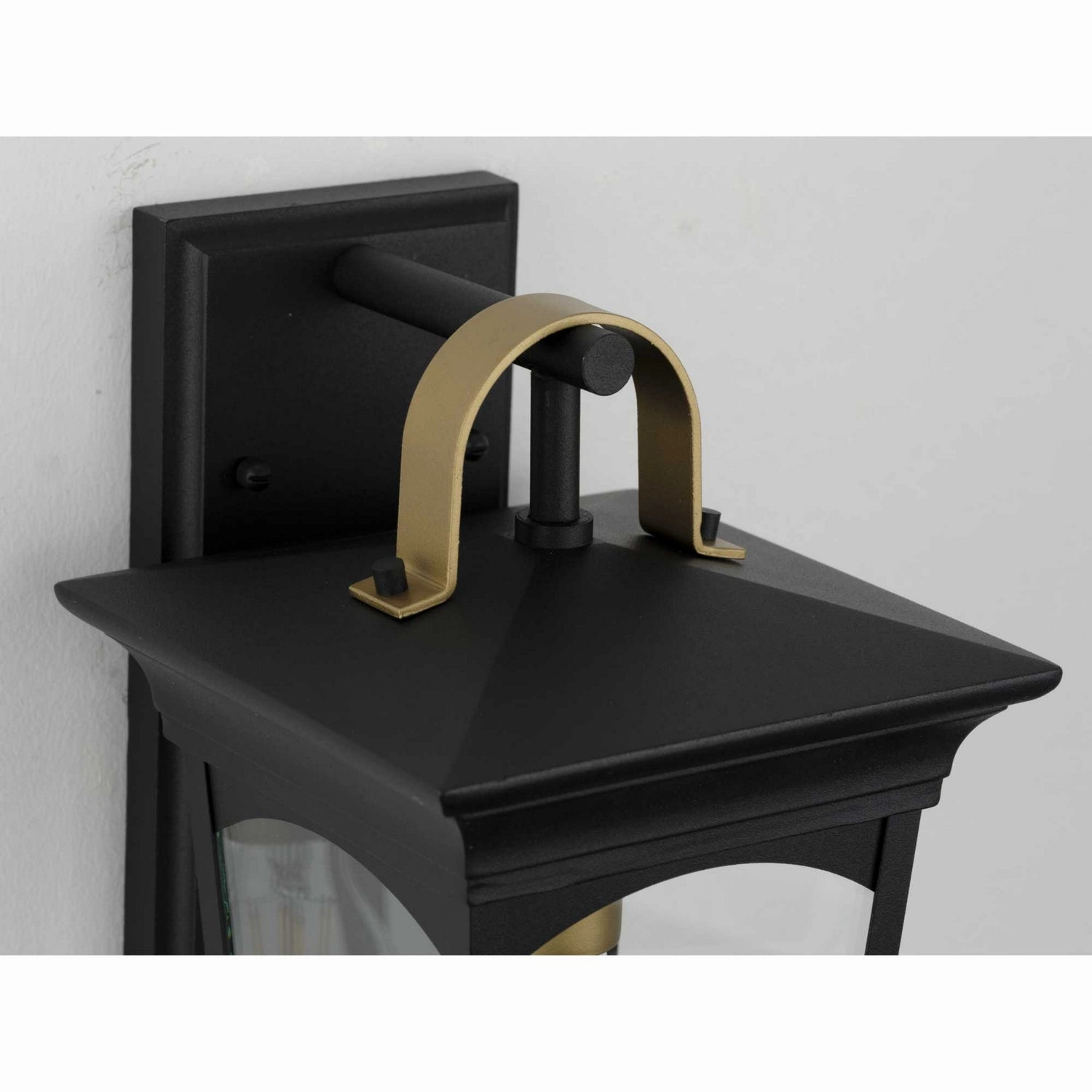 Chatsworth One Light Wall Lantern Black