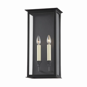 Chauncey 2-Light Exterior Wall SconceWeatherproof outdoor lighting