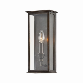 Chauncey One Light Wall Sconce Vintage BronzeOutdoor wall sconces with motion sensor