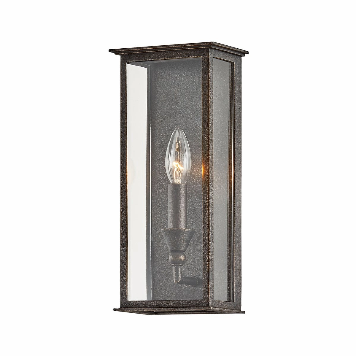 Chauncey One Light Wall Sconce Vintage BronzeOutdoor wall sconces with motion sensor