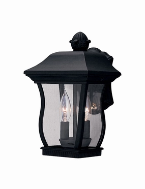 Chelsea Two Light Wall Lantern BlackOutdoor wall sconces with motion sensor
