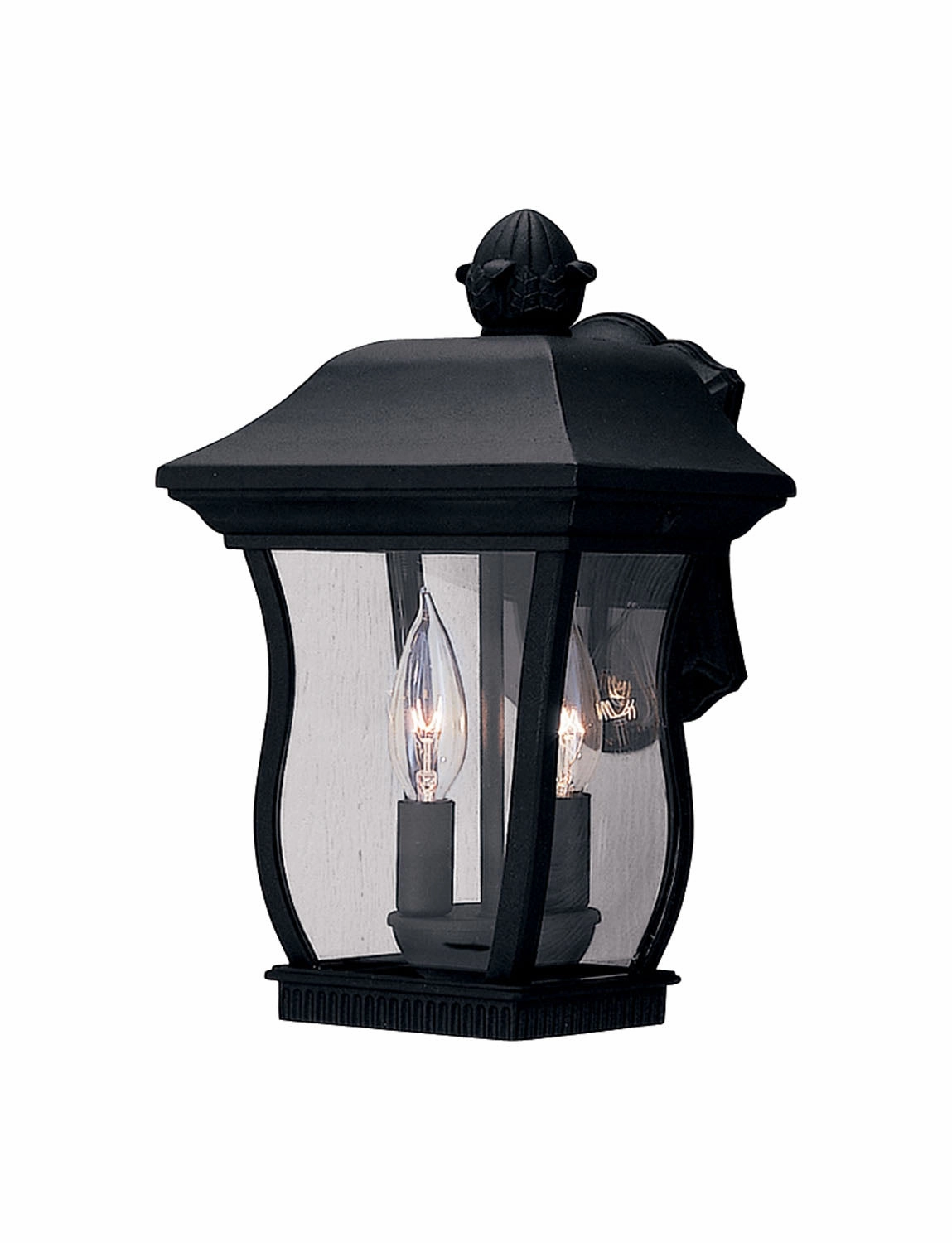 Chelsea Two Light Wall Lantern BlackOutdoor wall sconces with motion sensor