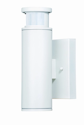 Chiasso LED Motion Sensor Dusk to Dawn Outdoor Wall Light Textured WhiteOutdoor wall sconces with motion sensor