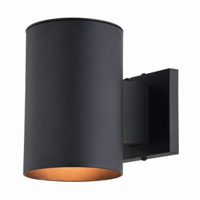 Chiasso One Light Outdoor Wall Mount Textured BlackOutdoor wall sconces with motion sensor