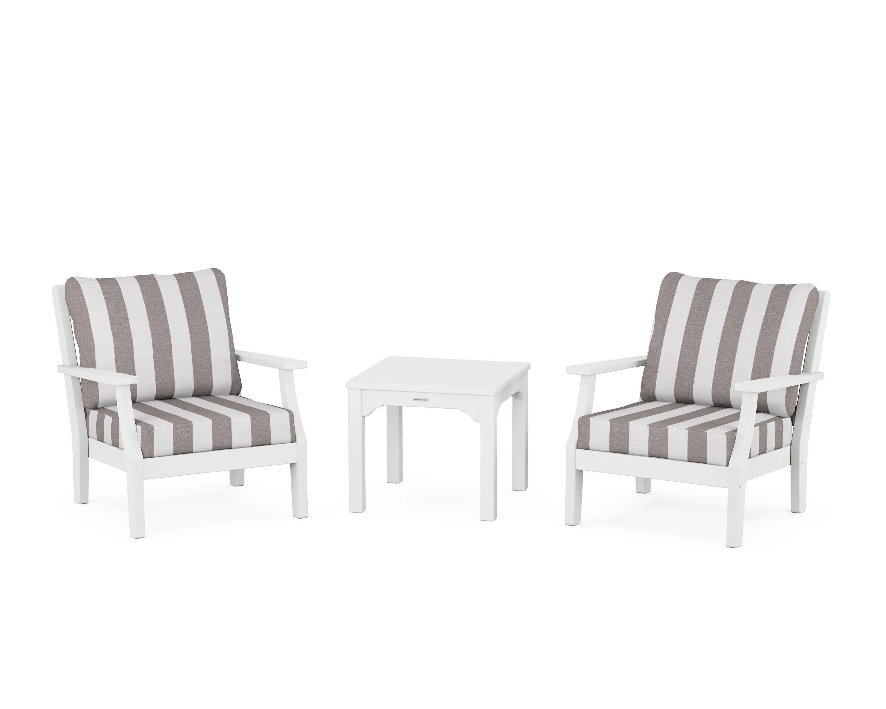 Chinoiserie 3-Piece Deep Seating Set