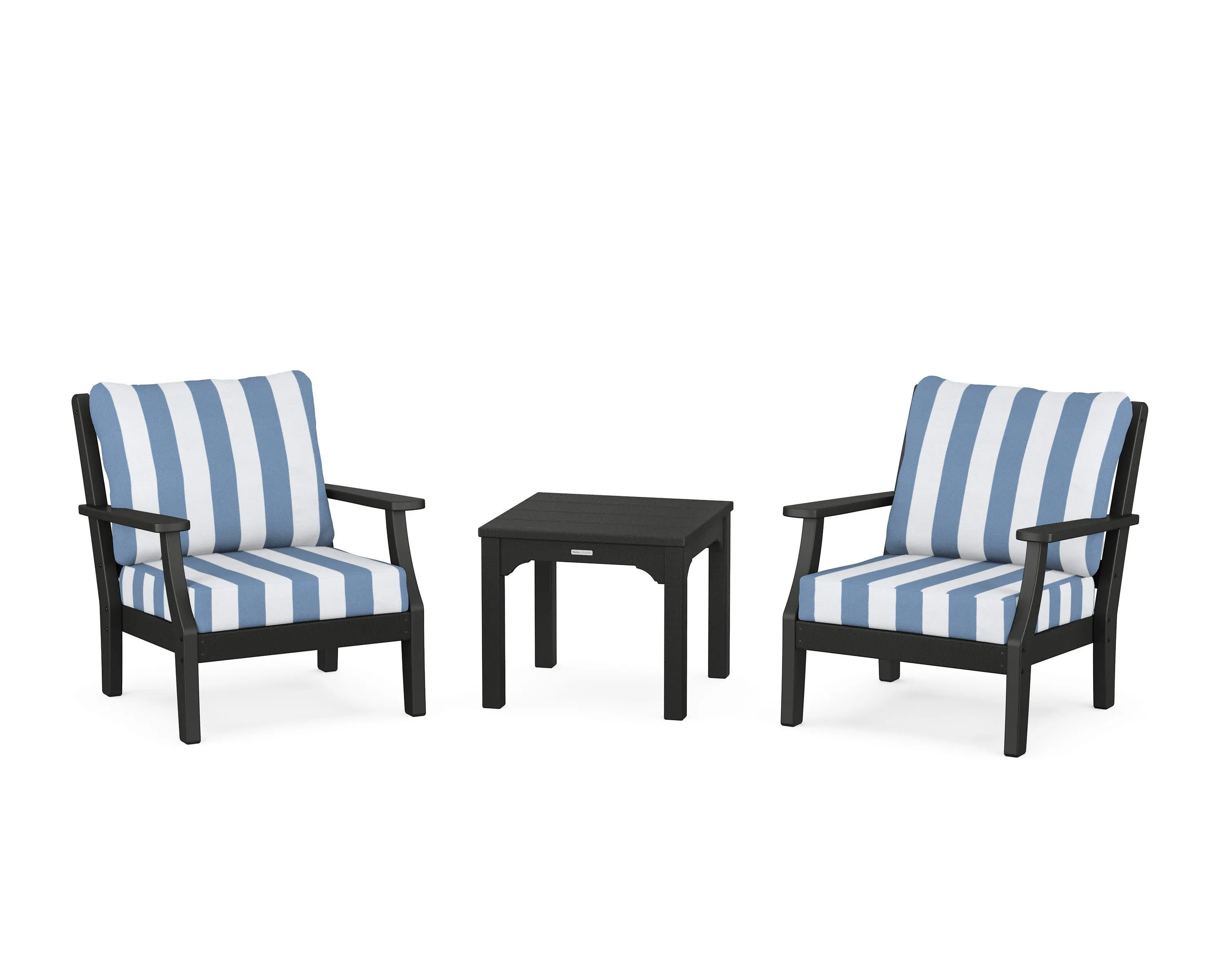 Chinoiserie 3-Piece Deep Seating Set