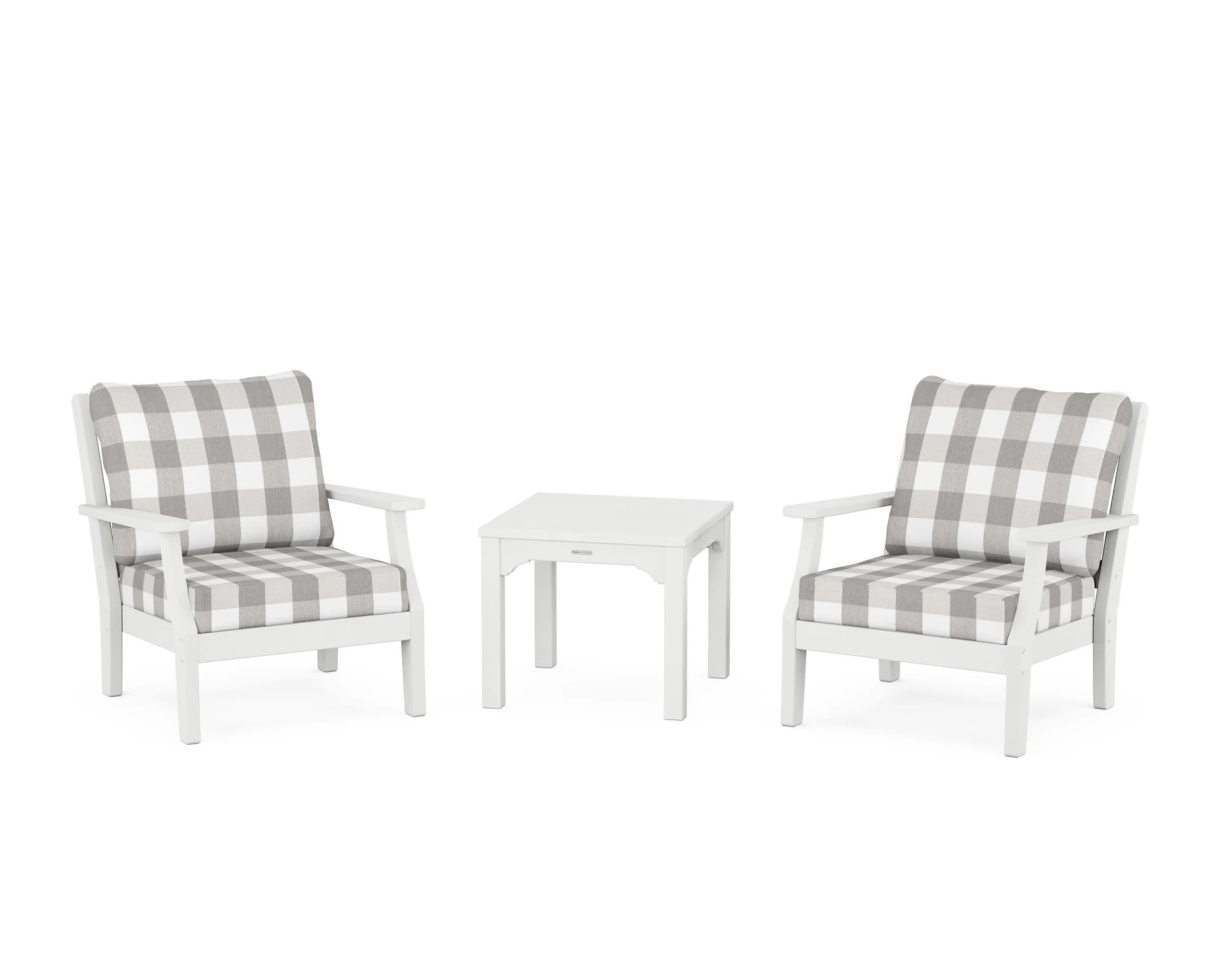 Chinoiserie 3-Piece Deep Seating Set