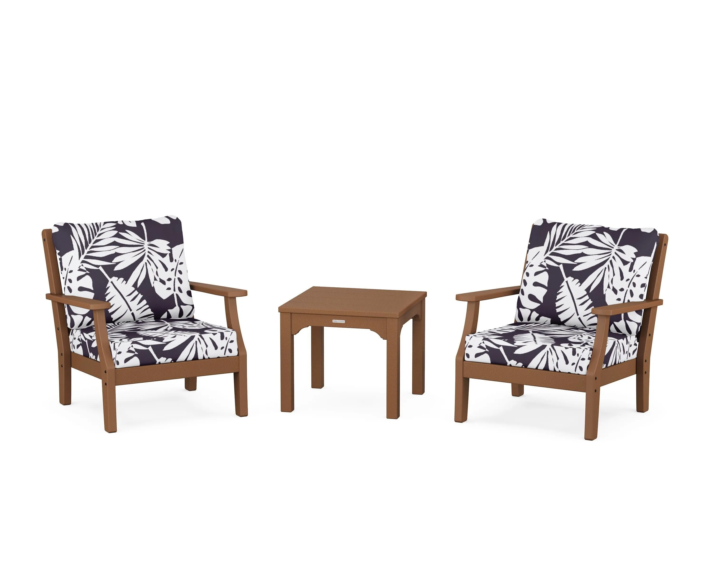 Chinoiserie 3-Piece Deep Seating Set